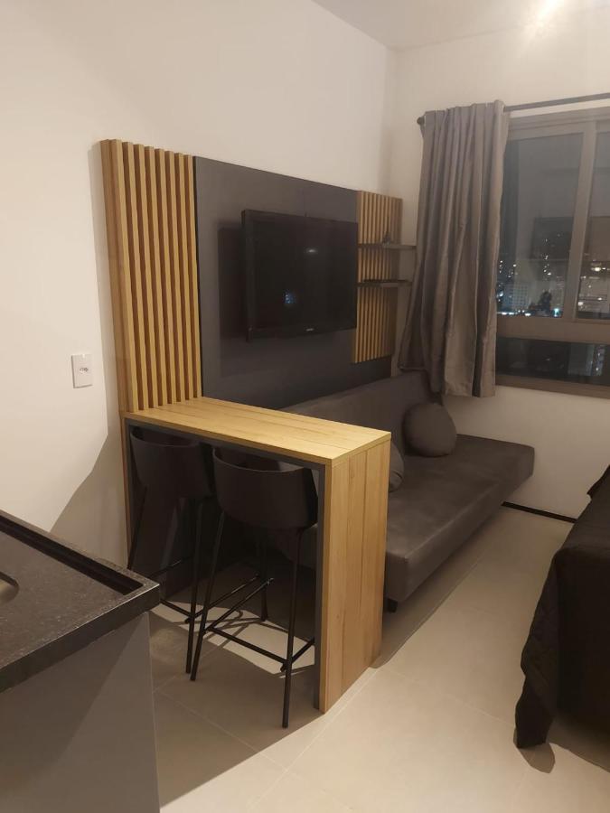 Flat / Studio Allianz Parque Сан-Пауло Экстерьер фото